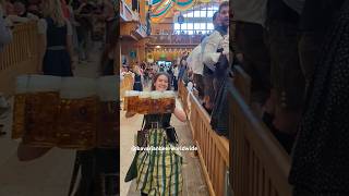 10 auf einen Streich💪🍻 bavarianbeerworldwidebierlehrerschützenzeltmaßbierwiesnoktoberfest10 [upl. by Adigirb]