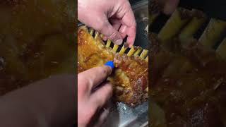 KUZU PİRZOLA TANDIR NASIL YAPILIR yemek kuzu tandır food kebab et kebap bbq delicious [upl. by Ahsemot315]