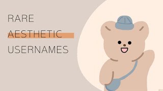 RARE AESTHETIC USERNAMES  with mango  part 50 [upl. by Ignatia863]