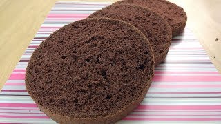 Jak zrobić idealny biszkopt kakaowy  The best chocolate sponge cake [upl. by Naot]