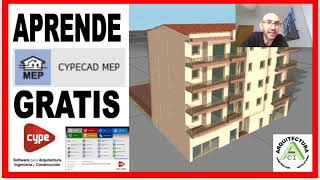 APRENDE CYPECAD MEP GRATIS Diseño y dimensionado de instalaciones del edificio CURSO CYPECAD MEP [upl. by Corilla433]