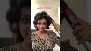 Dyson air wrap vs my hair [upl. by Asselem]