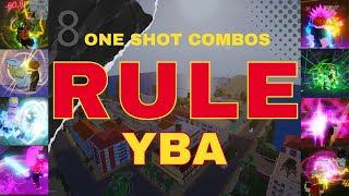 8 One Shot Combos RULE YBA Now [upl. by Bevis]