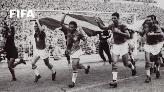 1958 WORLD CUP FINAL Brazil 52 Sweden [upl. by Iorgos]