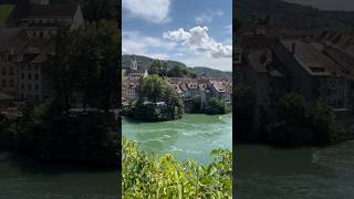 Laufenburg an old town on the Rhine travel shorts [upl. by Freed72]