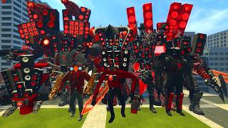 SPEAKERMAN MECHA TV MAN MYTHIC CAMERAMAN BULK VS 177 SKIBIDI TOILET BOSSES In Garrys Mod [upl. by Stefa]