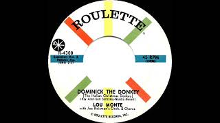 1960 Lou Monte  Dominick The Donkey The Italian Christmas Donkey [upl. by Allegna]