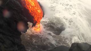 Up close lava video compilation [upl. by Ellasal]