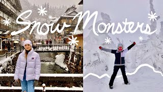 GINZAN ONSEN amp ZAO SKI RESORT  Snow Monsters Snowboarding amp More [upl. by Danuloff]