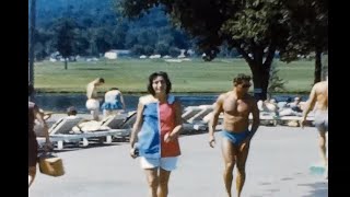 1959 Labor Day at The Nevele Country Club Resort in Wawarsing Catskills New York Vintage Footage [upl. by Aihsak]