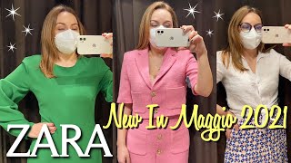 ZARA NUOVI ARRIVI IN NEGOZIO MAGGIO 2021 PROVO LA COLLEZIONE PRIMAVERAESTATE 2021TRY ON IN STORE💕 [upl. by Moberg233]