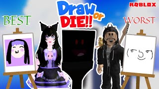 Roblox DRAW or DIE [upl. by Avir630]