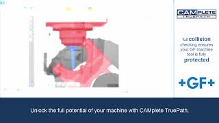 CAMplete TruePath for GF Machining Solutions [upl. by Adnohsirk297]