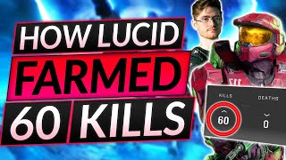 60 KILLS in ONYX RANKED  Lucids INSANE SOLO CARRY AIM Strategy  Halo Infinite Guide [upl. by Ardnua177]