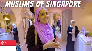 UNSEEN LIFE OF MUSLIMS IN SINGAPORE 🇸🇬 TRYING HALAL SINGAPOREAN BIRIYANI  IMMY amp TANI VLOG [upl. by Swanhilda]