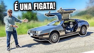 Ho Guidato la Macchina del Tempo  DeLorean DMC12 Test Drive 🛸 [upl. by Braswell]