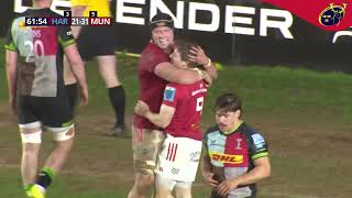 Extended Highlights  Harlequins v Munster [upl. by Shanie897]