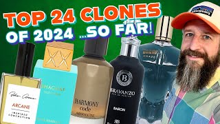 TOP 24 CLONE FRAGRANCES OF 2024 …So Far  Best Middle Eastern Dupe Cologne of the Year [upl. by Orlando206]