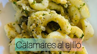 Calamares al ajillo  Monchi Cocina [upl. by Arahat]