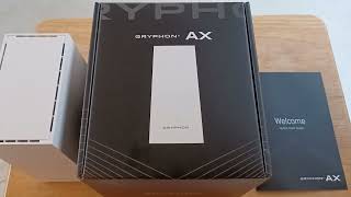 Gryphon AX WiFi 6 4300Mbps Mesh 4x4 MUMIMO Beamforming Router Review 82821 [upl. by Adnerad987]