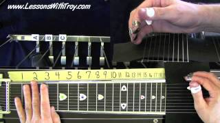 PEDAL STEEL BASICS  Volume 1 HD  Beginner Pedal Steel Lessons By Troy Brenningmeyer [upl. by Ralli330]