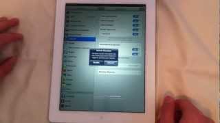 How to turn on Voice Dictation for the iPad 3 [upl. by Kaja]