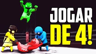 5 JOGOS FODAS PARA JOGAR COM 4 AMIGOS [upl. by Rosa]