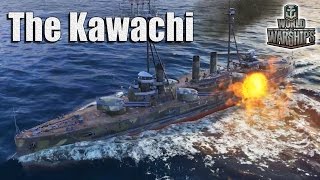 World of Warships IJN Battleship Kawachi [upl. by Krystyna]