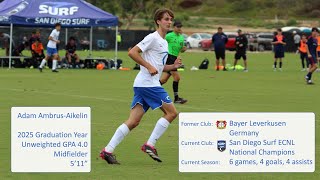 Adam AmbrusAikelin midfielder 2023 early season highlights [upl. by Tocs550]