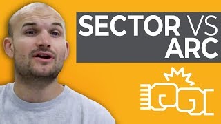 What is a sector and an arc tutoring [upl. by Kokaras]