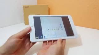 Cube iwork8 Air 8quot Dual OS tablet Unboxing and First Look [upl. by Ricoriki]