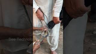 A lot of mud in this hoof Life Changing Horse Pedicure asmr farrier shorts satisfying [upl. by Ettolrahc]