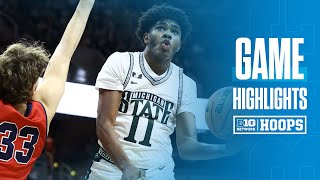 Samford at Michigan State  Highlights  Big Ten Basketball  11192024 [upl. by Suiramaj255]