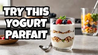 Indulge in Delicious Greek Yogurt Parfait Recipe [upl. by Alvar405]