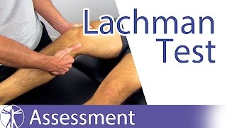 Lachman Test  Cruciate Ligament [upl. by Corell]