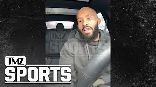 Demetrious Johnson Says Jon Jones Is The GOAT After Beating Ciryl Gane  TMZ Sports [upl. by Dlanod]