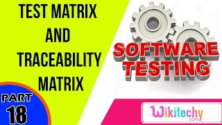 Difference between Test matrix and Traceability matrix  Software Testing Interview Questions [upl. by Penney121]