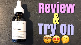 The Ordinary Skincare Review  The Ordinary Ascorbyl Tetraisopalmitate Solution 20 In Vitamin F [upl. by Lenra]