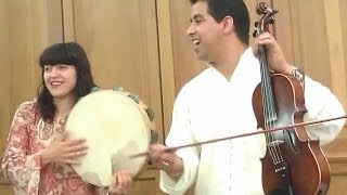 Une italienne chante Tamazight avec AGOURANE Hammouإيطالية تغني تمازيغت مع عكوران حمو [upl. by Naitsyrk]