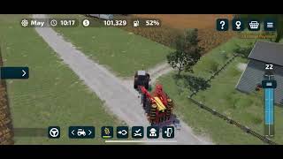 Collecting Grapes  Farming Simulator 23 [upl. by Yhpos856]