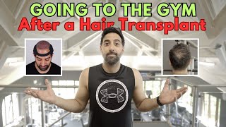 Going to the Gym after a Hair Transplant [upl. by Alderson]