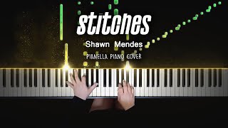 Shawn Mendes  Stitches  Piano Cover by Pianella Piano [upl. by Lap264]