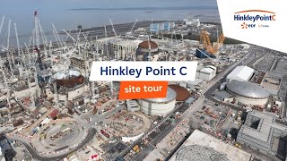 New behind the scenes site tour unveiled of Hinkley Point C  July 2024 [upl. by Hurlbut]