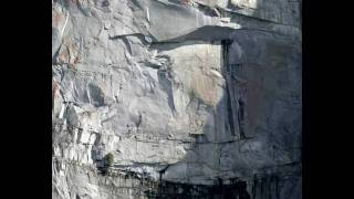 Before and after pictures of a rock fall in the Porcelain Wall [upl. by Kristie]