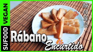 【Rábano Encurtido】Como preparar Nabo Chino encurtido Comida China【SuFood】 [upl. by Gallagher716]