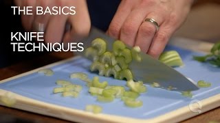 How to Use a Chefs Knife  The Basics on QVC [upl. by Zeculon633]