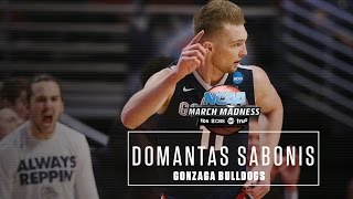 Domantas Sabonis Highlights 2016 NCAA Tournament [upl. by Aleacin]