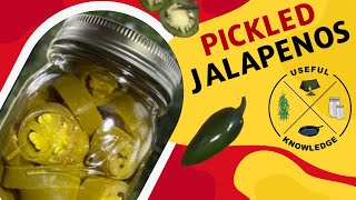 Pickled Jalapenos  How to make and can  Useful Knowledge [upl. by Elaine]