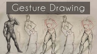 How to do Gesture Drawing 12 Tip Tutorial [upl. by Nur]