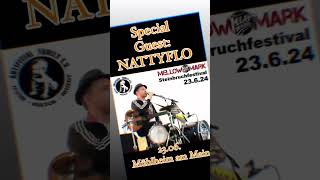 News Special Guest Nattyflo  nur am 23 Juni Steinbruch Festival in Mühlheim am Main [upl. by Micki]